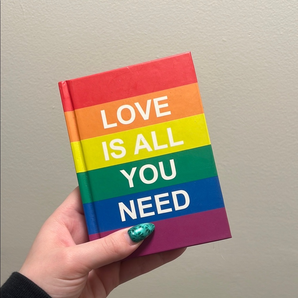 'Love Is All You Need' Quote Book